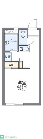 レオパレストウィンクル妙典Aの物件間取画像